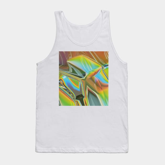 iridescent texture Tank Top by kamilowanydesign